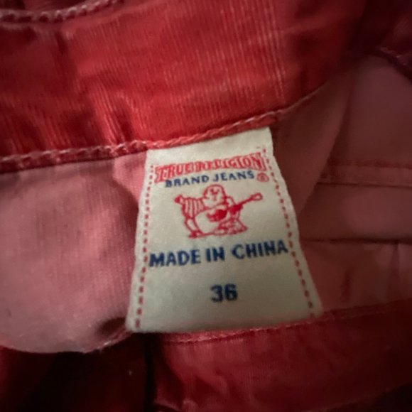 True Religion RN#112790 CA#57414 RICKY size 36 - Picture 2 of 3